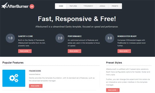 Afterburner2 By RocketTheme