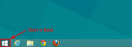 Windows 8.1 Start Button