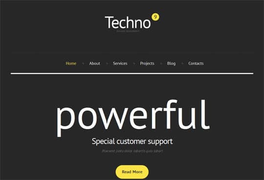 Techno-by-TemplateMonster