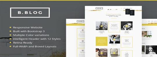B.BLOG-HTML-Web-Template