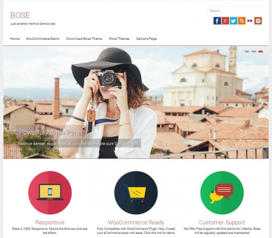 Bose-Responsive-WordPress-Theme