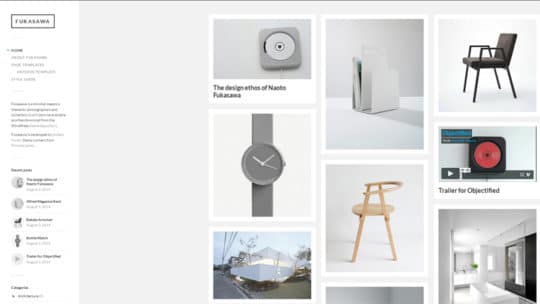 Fukasawa-WordPress-Theme