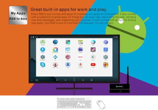 Beelink R68 TV Box (RK3368) - Android 5.1 - Additional Image 9