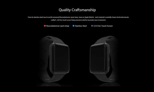 Ulefone uWear Bluetooth Smart Watch – Additional Image 5