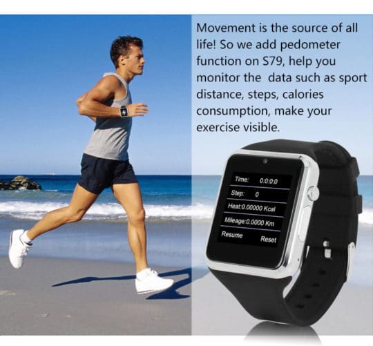 ZGPAX S79 Bluetooth Smartwatch - Additional Image 6