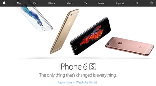 Negative Spacing Apple