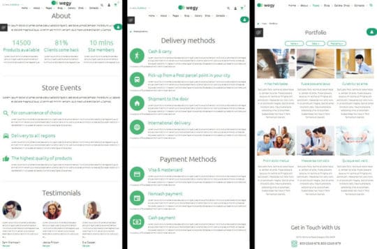 about-shop-delivery-portfolio-pages