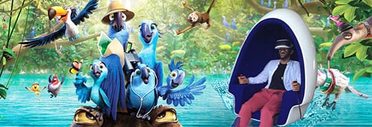 Using Virtual Reality for Amusement Park Entertainment