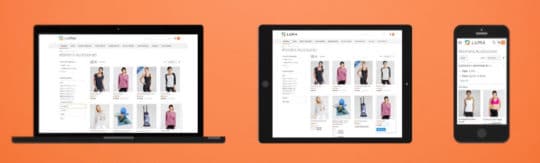 Magento best eCommerce Platform - Magento-Demo-on-All-Devices