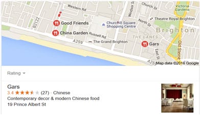 Google Local Result