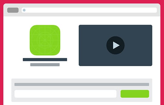 landing page design video