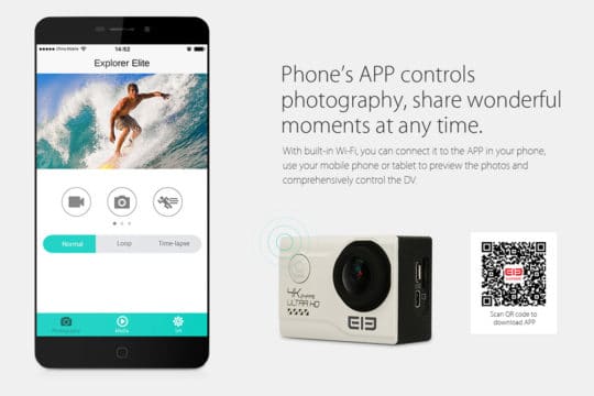Elephone EleCam Explorer Elite - AI 15