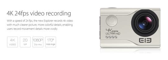 Elephone EleCam Explorer Elite - AI 9