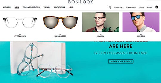 eCommerce Store Navigation - dropdown-menu3