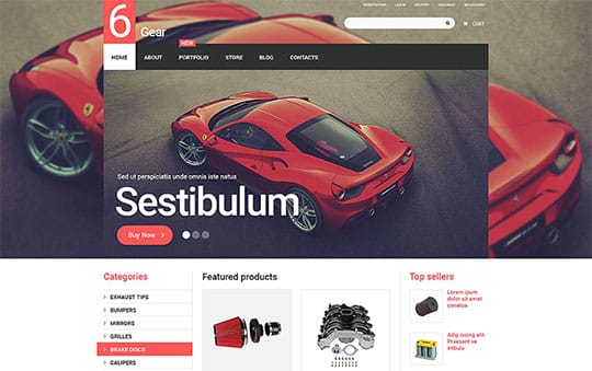 Car Templates - 55066-TemplateMonster