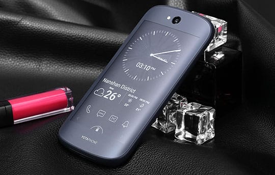 Yotaphone 2 Dual Screen Phone with Always-On Back Screen