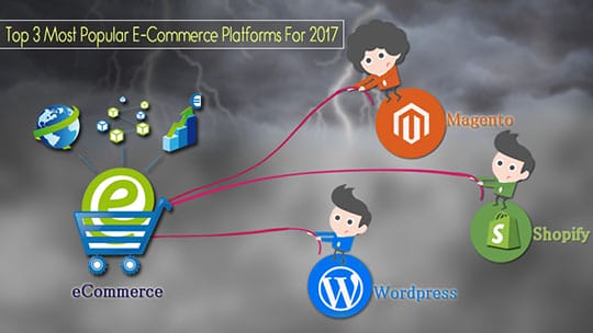 Top 3 eCommerce Platforms 2017