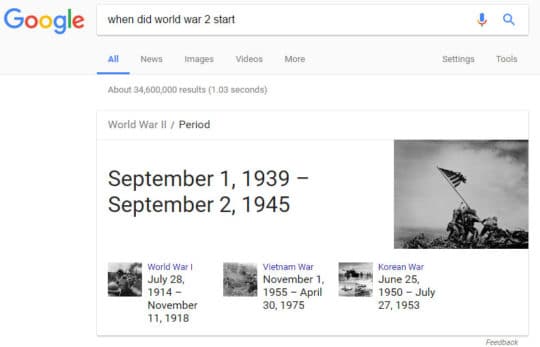 Google SERP Snippets Content - Screenshot 2