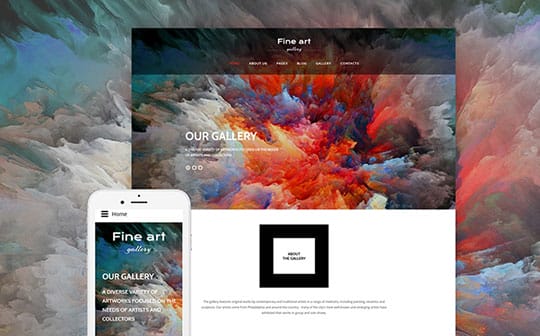 Fine-Art-Gallery-Joomla-Theme