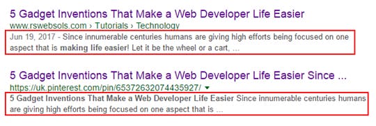 google-meta-description