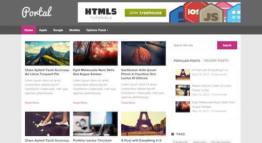 Portal - WordPress Theme