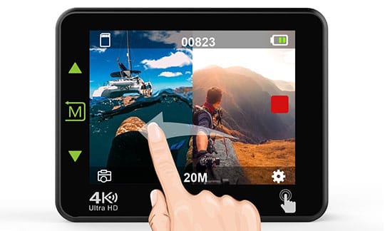 DBPOWER N6 4K WiFi Action Camera – 2