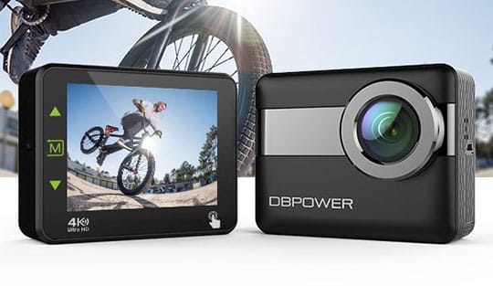 DBPOWER N6 4K WiFi Action Camera