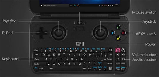 GPD WIN Handheld PC Game Console - 2