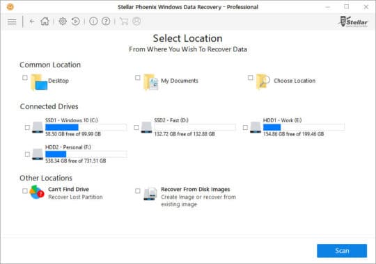 Stellar Phoenix Windows Data Recovery Pro - 2