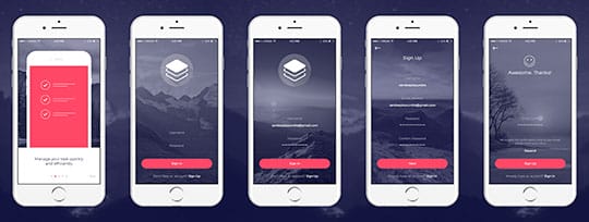 Clean-Modern-iOS-UI-Kit