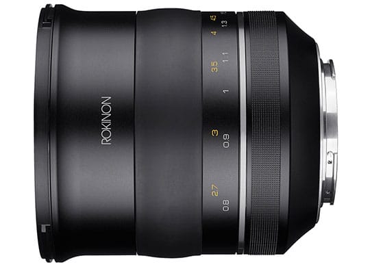 Rokinon SP 85mm f/1.2 Lens