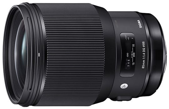 Sigma 85mm f/1.4 DG HSM Art Lens