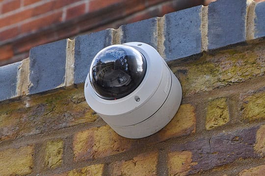 surveillance camera dome