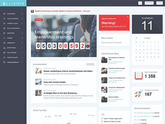 alliance-intranet-extranet-wordpress-theme