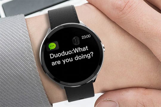 Kospet V12 Leather Smartwatch - 1