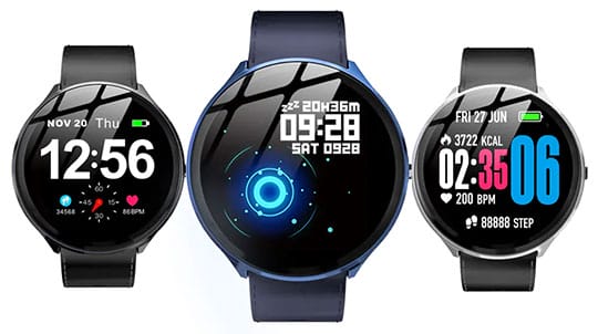 Kospet V12 Leather Smartwatch - 3