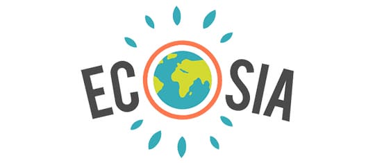 ecosia-محرك البحث شعار