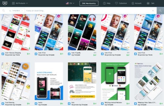 mobile-app-templates - Marketing Resources to Promote Business