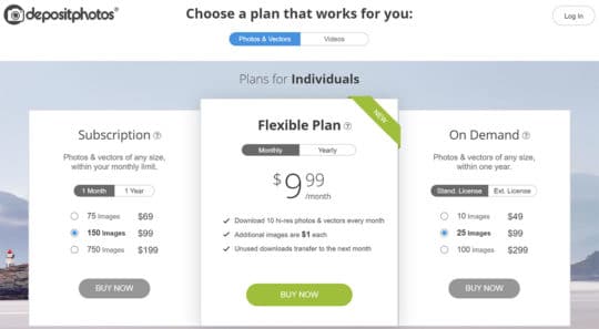 Depositphotos-plan-pricing-individual-photos-vectors
