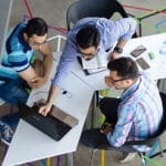 team-students-learn-work-discuss-meeting