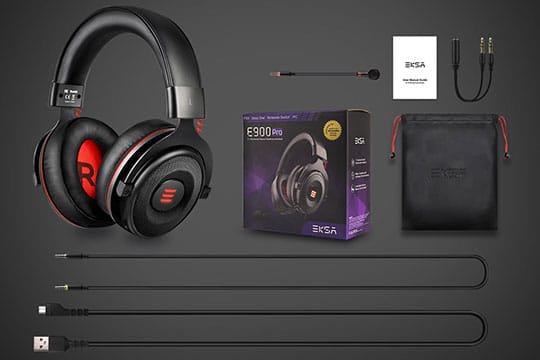 eksa-e900-pro-gaming-headset-box-content