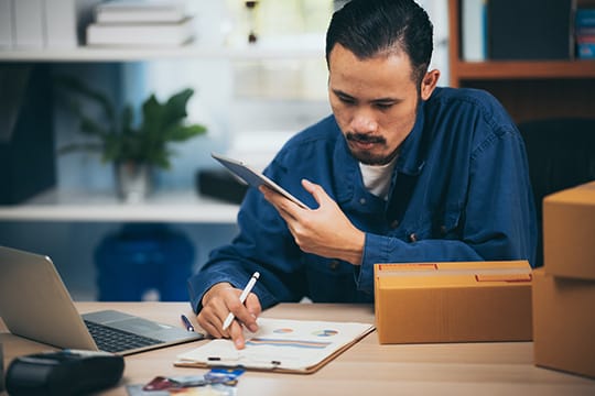 sales-stats-graph-work-desk-office