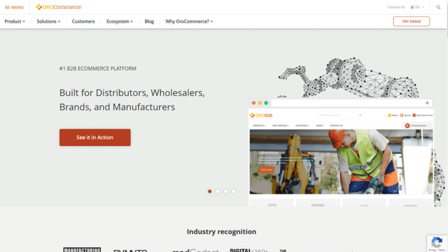 OroCommerce B2B eCommerce