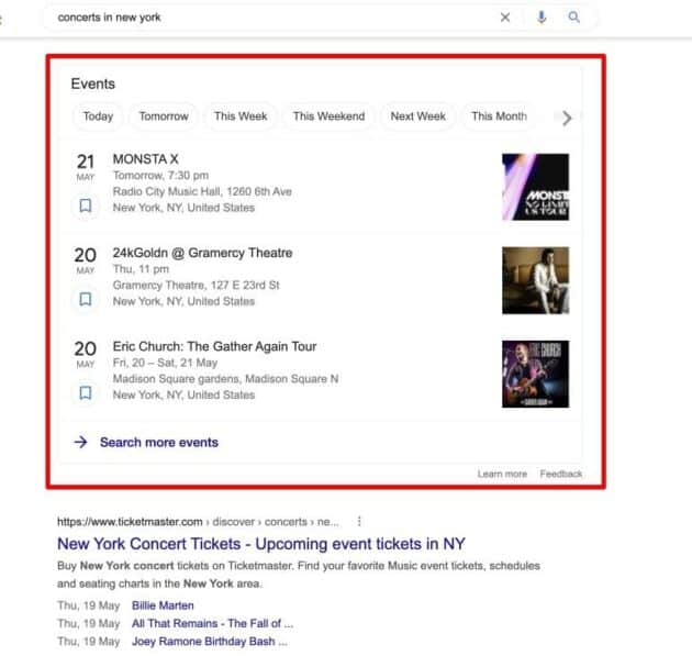 event-page-schema-markup