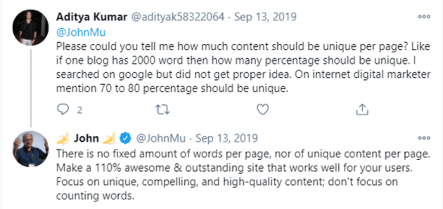 Twitter-high-quality-unique-content