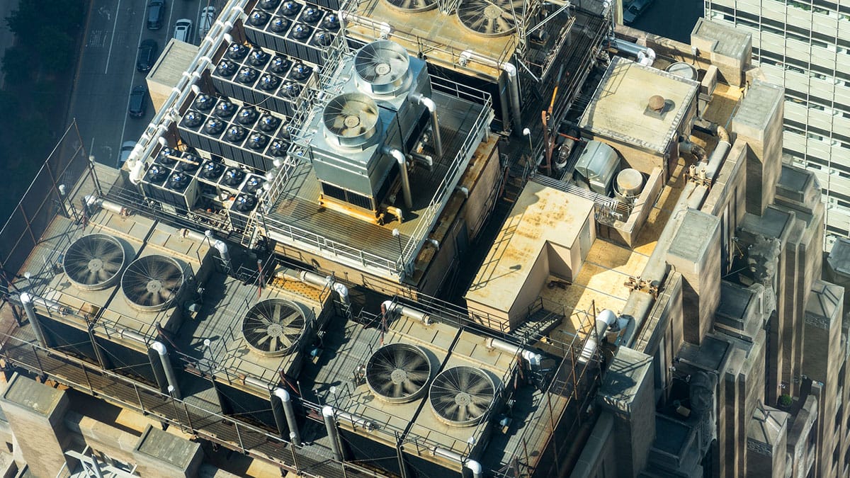 Air-Conditioner-Buildings-Business-HVAC-Industrial-Machine-Outdoors