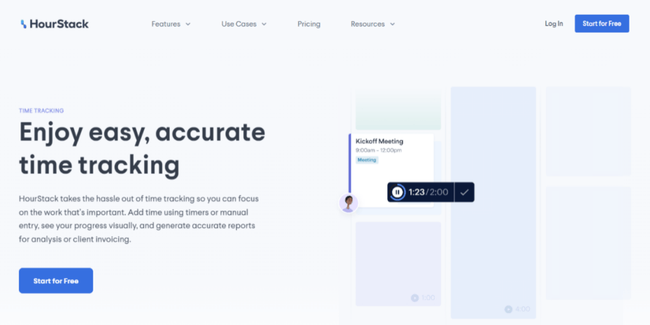Enjoy-easy-accurate-time-tracking-HourStack-screenshot