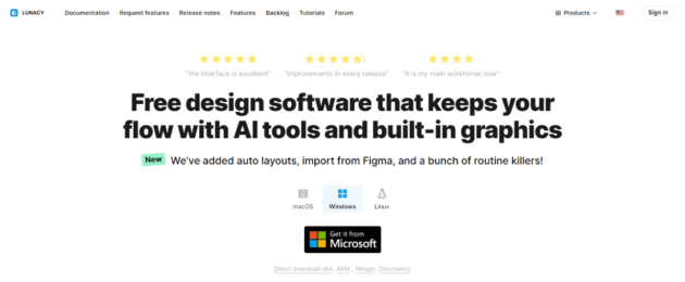 lunacy-screenshot-website