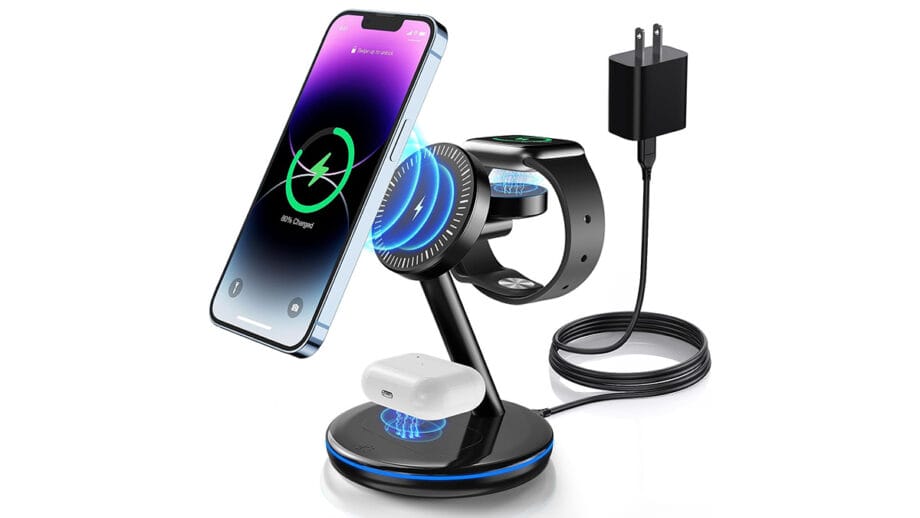 XEITIN Wireless Magnetic 3-in-1 Charging Station