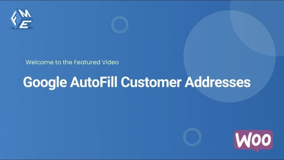 Google Address Autocomplete for WooCommerce